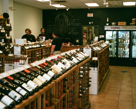 It's never not cool to show up with a bottle of wine.