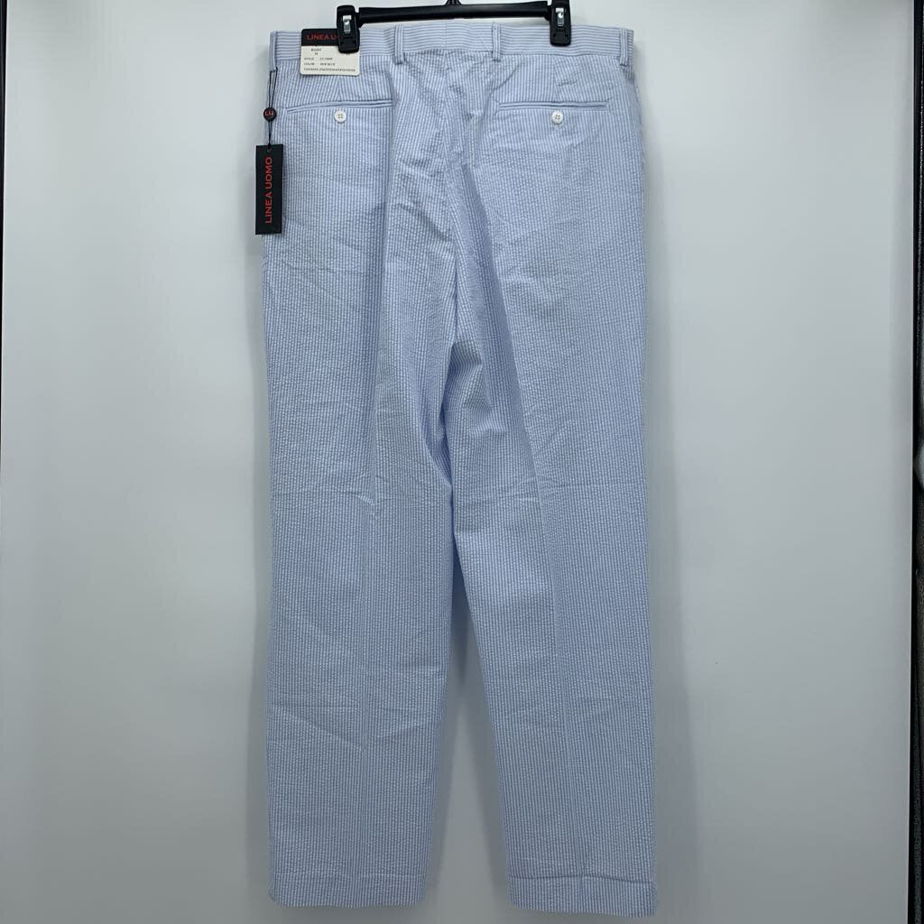 Linea Uomo Seersucker Pants NWT