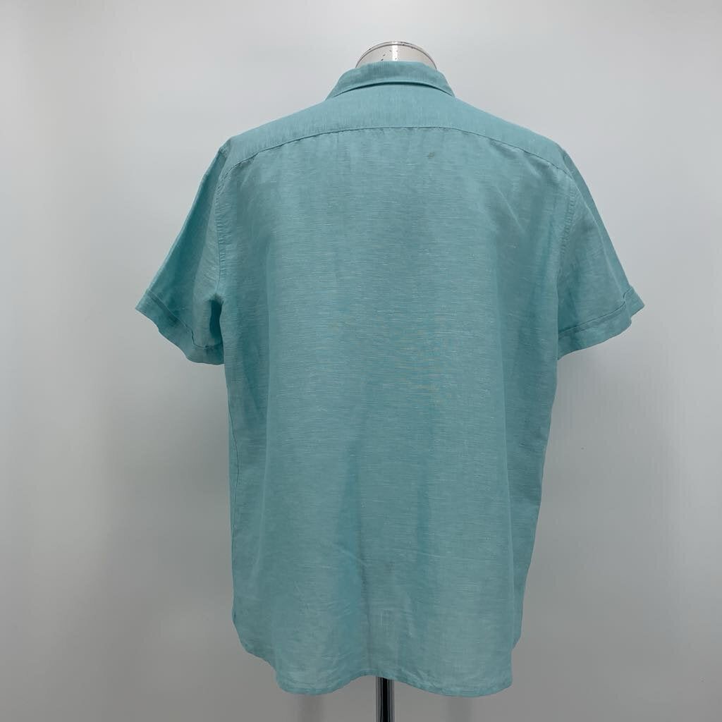 Perrry Ellis Linen Shirt SS