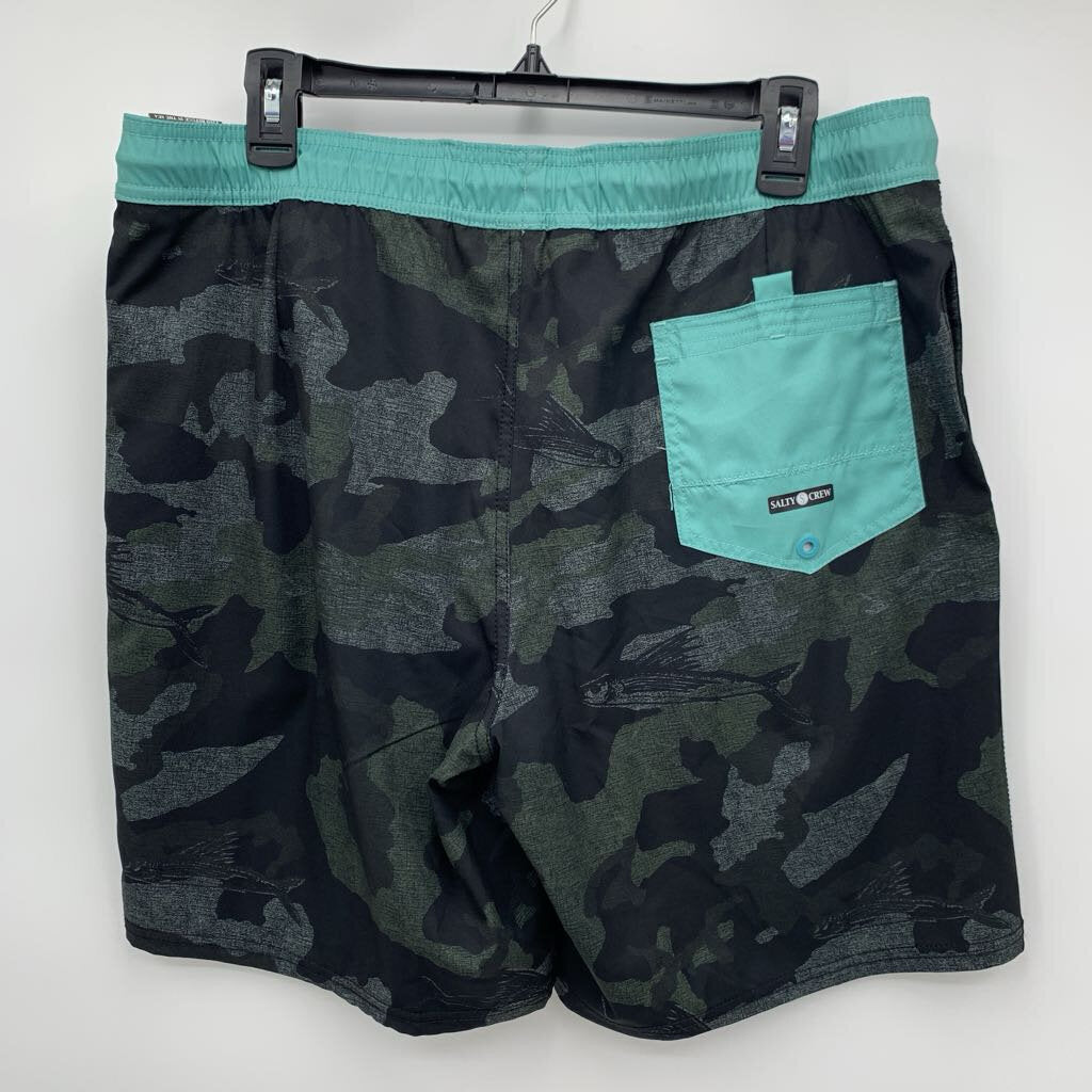 Salty Crew Swim Trunks NWT