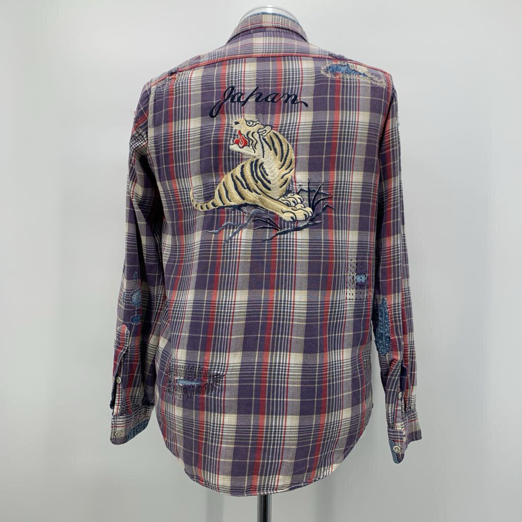 Polo Distressed Flannel Shirt