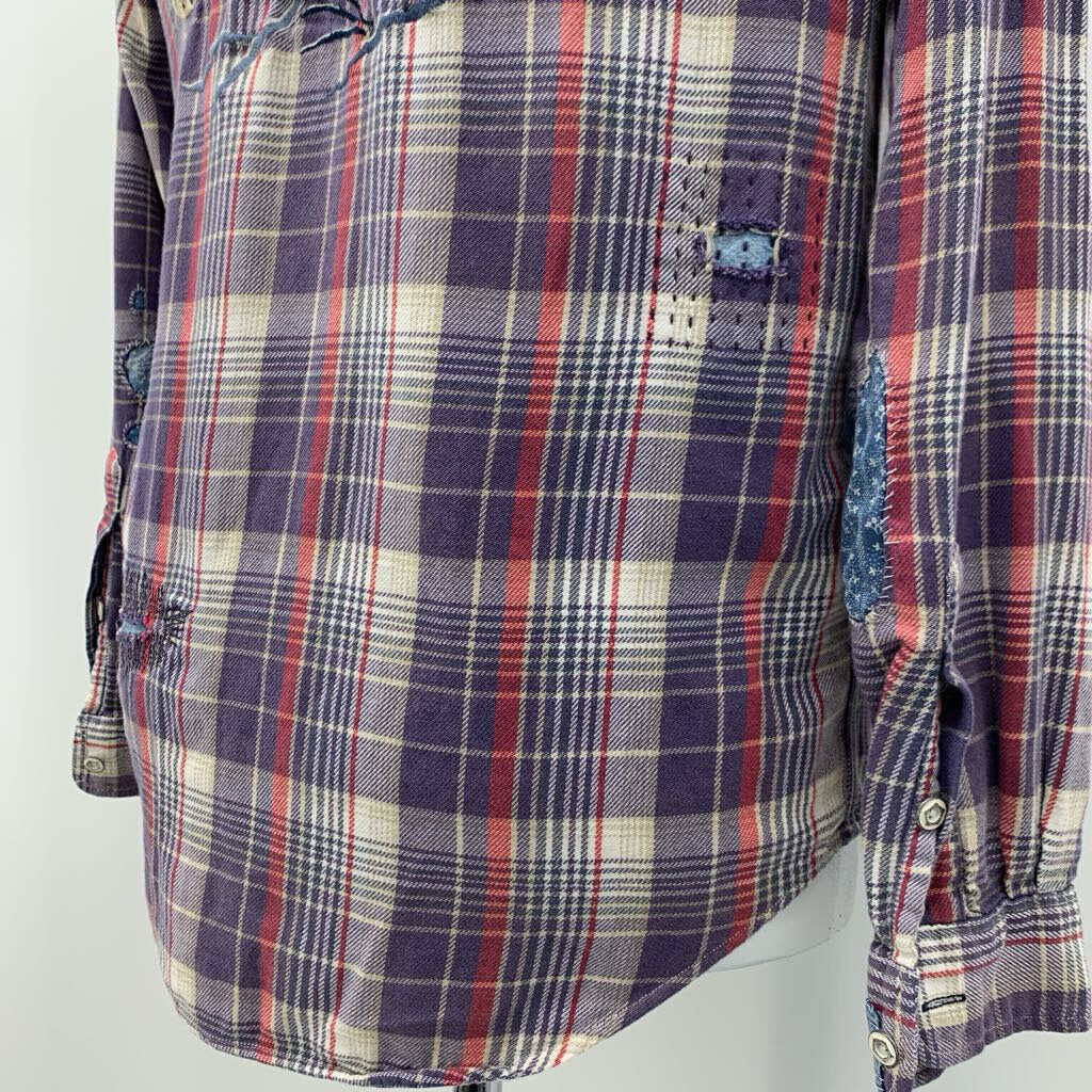 Polo Distressed Flannel Shirt
