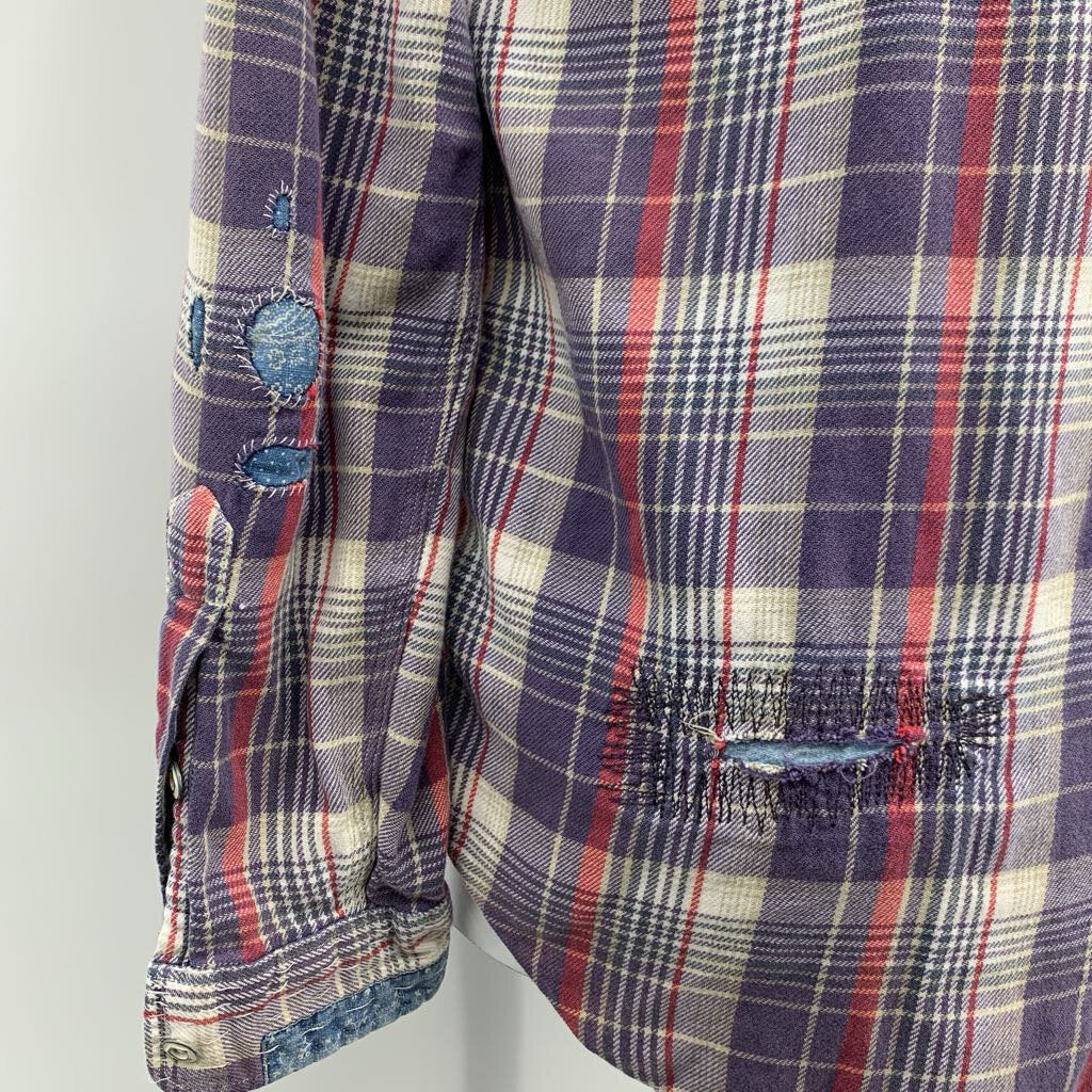 Polo Distressed Flannel Shirt