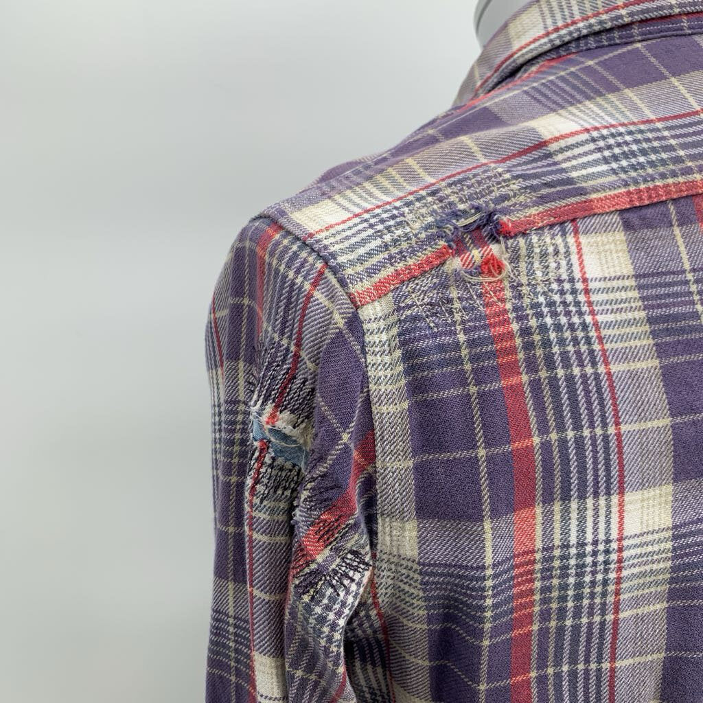 Polo Distressed Flannel Shirt