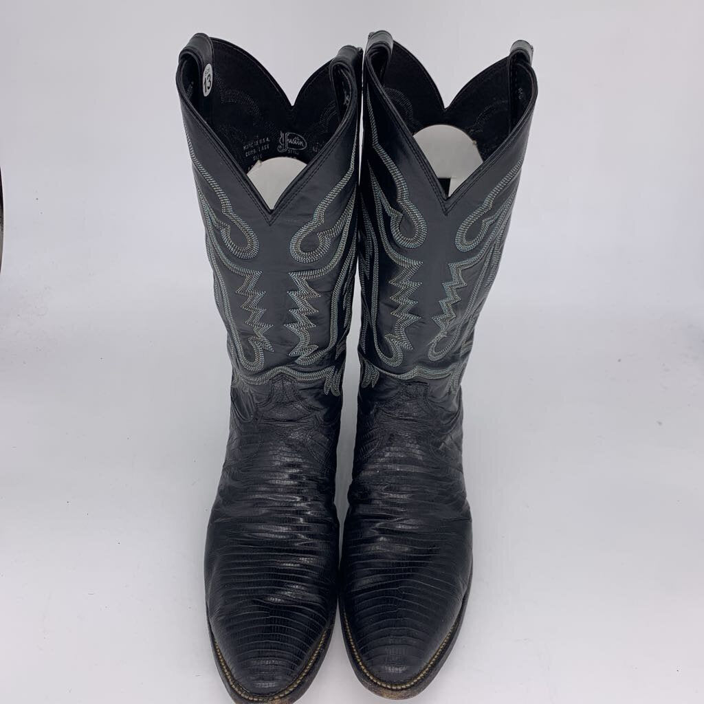 Justin Iguana Lizard Boots