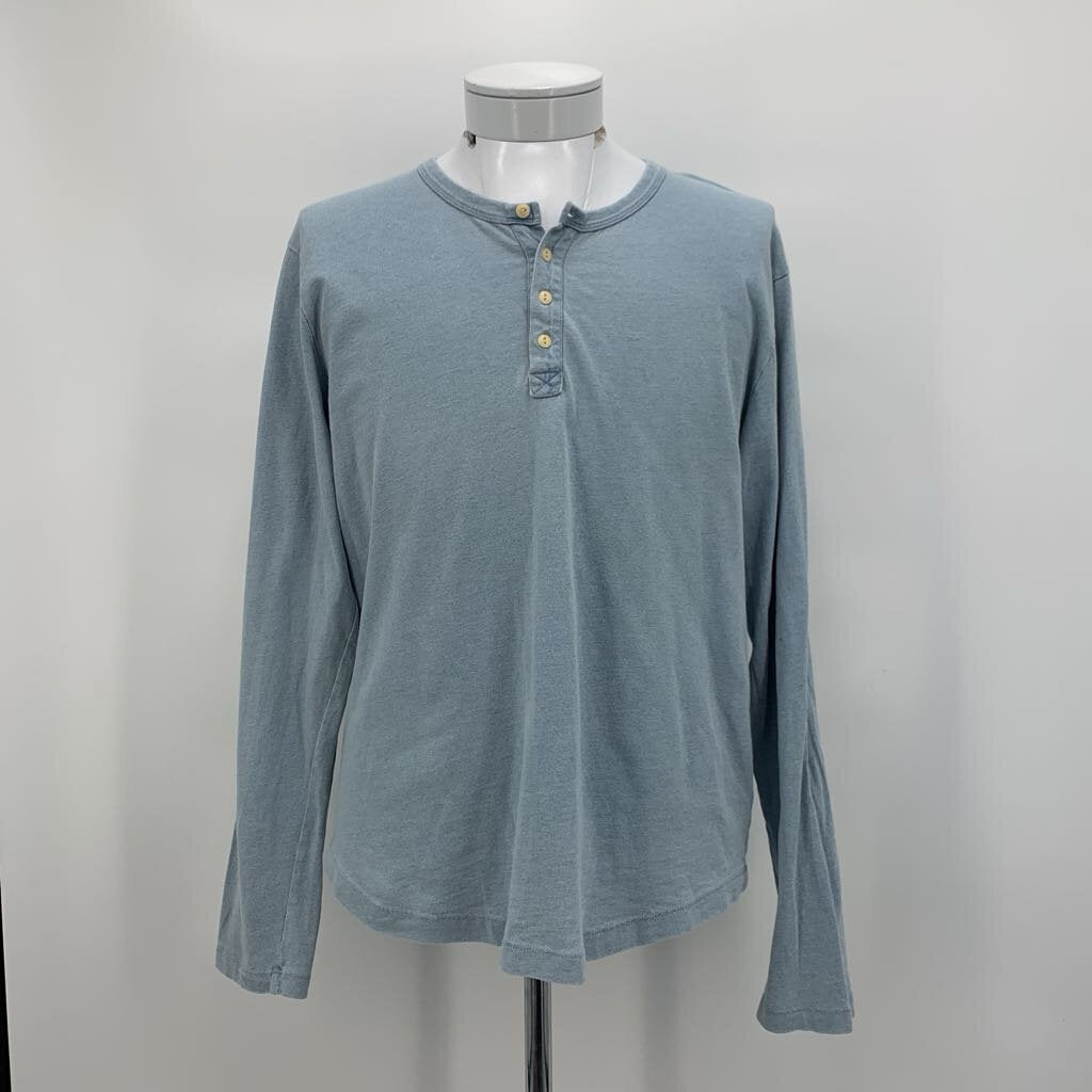 Buck Mason Henley T-Shirt LS.