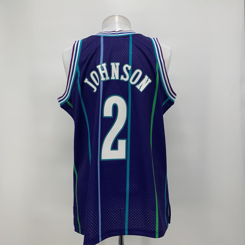 Charlotte Hornets Larry Johnson Jersey