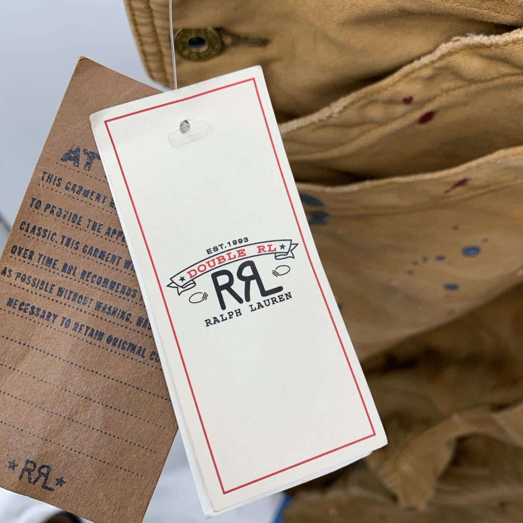 RRL Distressed Overalls NWT