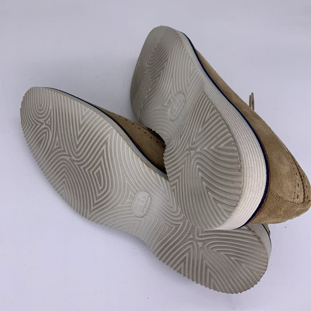 Johnston & Murphy Suede Wingtip Derby Shoes
