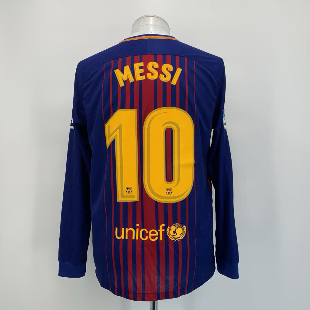 2016/17 Player Issue Messi Barcelona Home Jersey