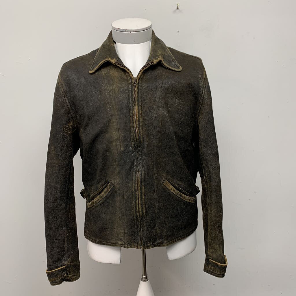 Levi's Vintage Clothing 1930s Leather Jacket