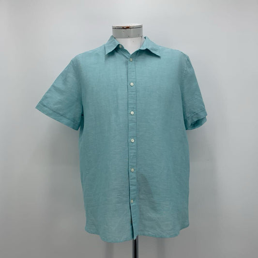 Perrry Ellis Linen Shirt SS