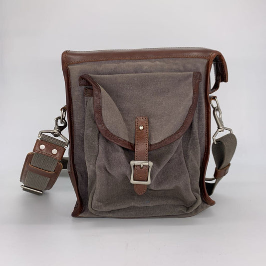 J.W. Hulme Canvas and Leather Bag
