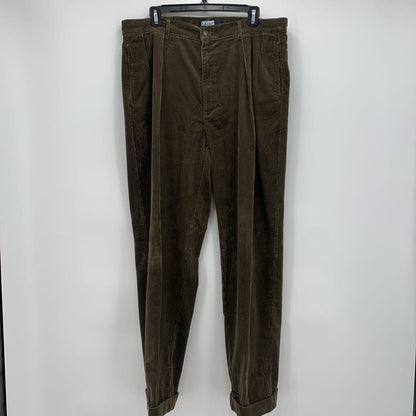 Polo Pleated Corduroy Pants