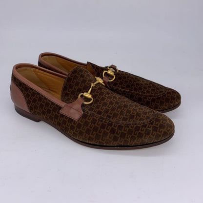 Gucci Suede Horsebit Loafers