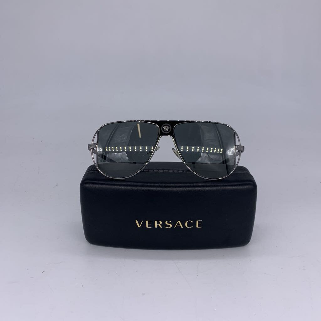 Versace Pilot Sunglasses w/ Case