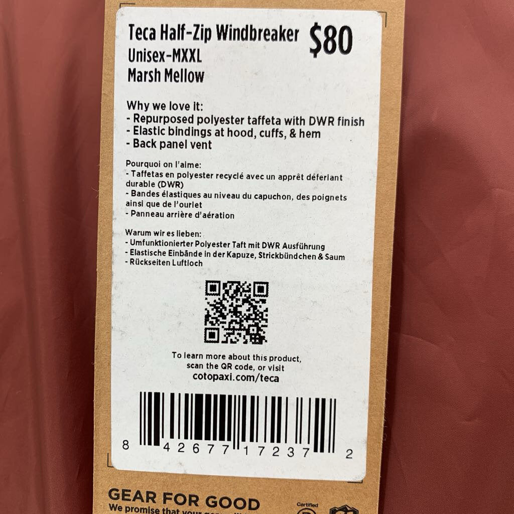 Cotopaxi Pullover NWT