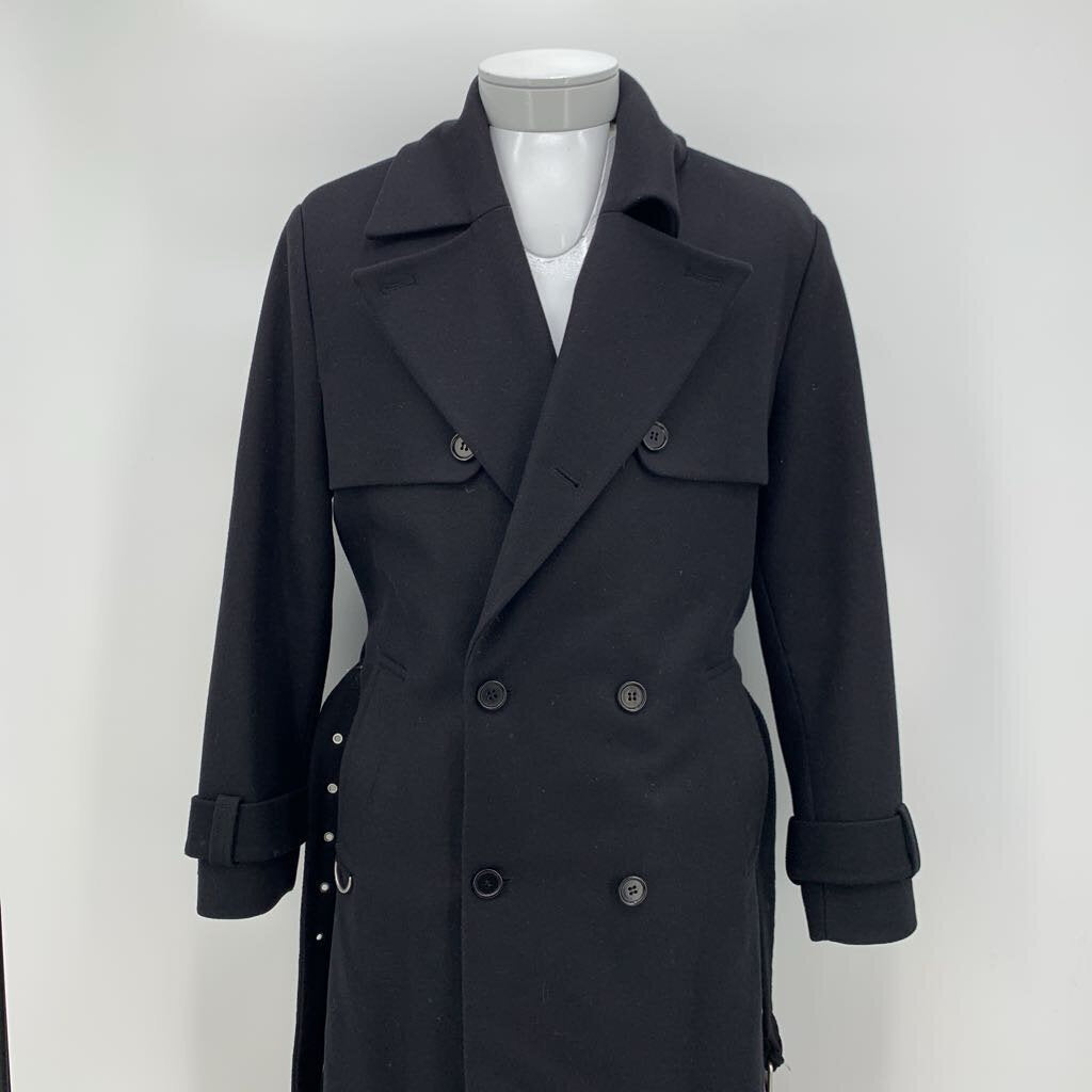 All Saints Wool Trench Coat
