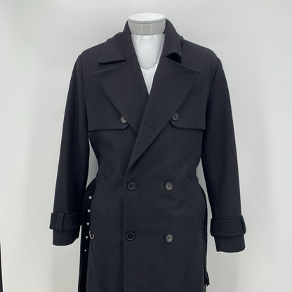 All Saints Wool Trench Coat