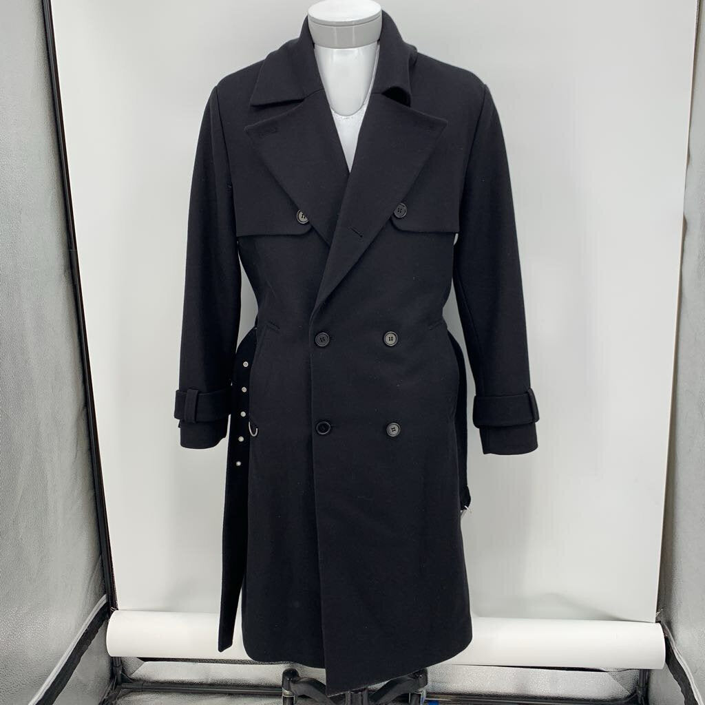 All Saints Wool Trench Coat
