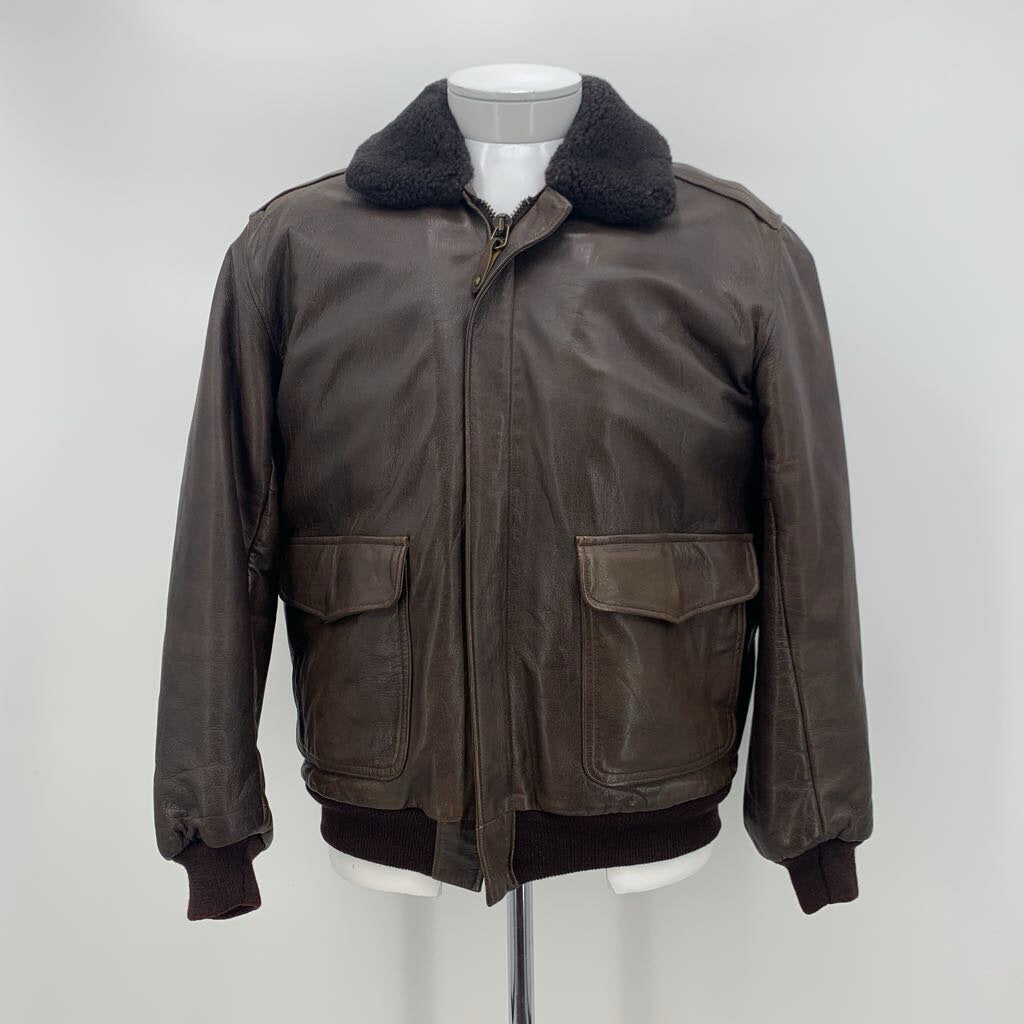 Vintage L.L. Bean Leather Flight Jacket