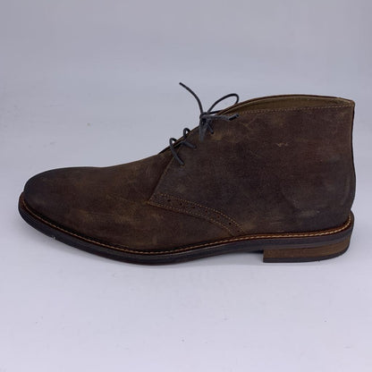 Aston Grey Suede Chukka Boots NIB
