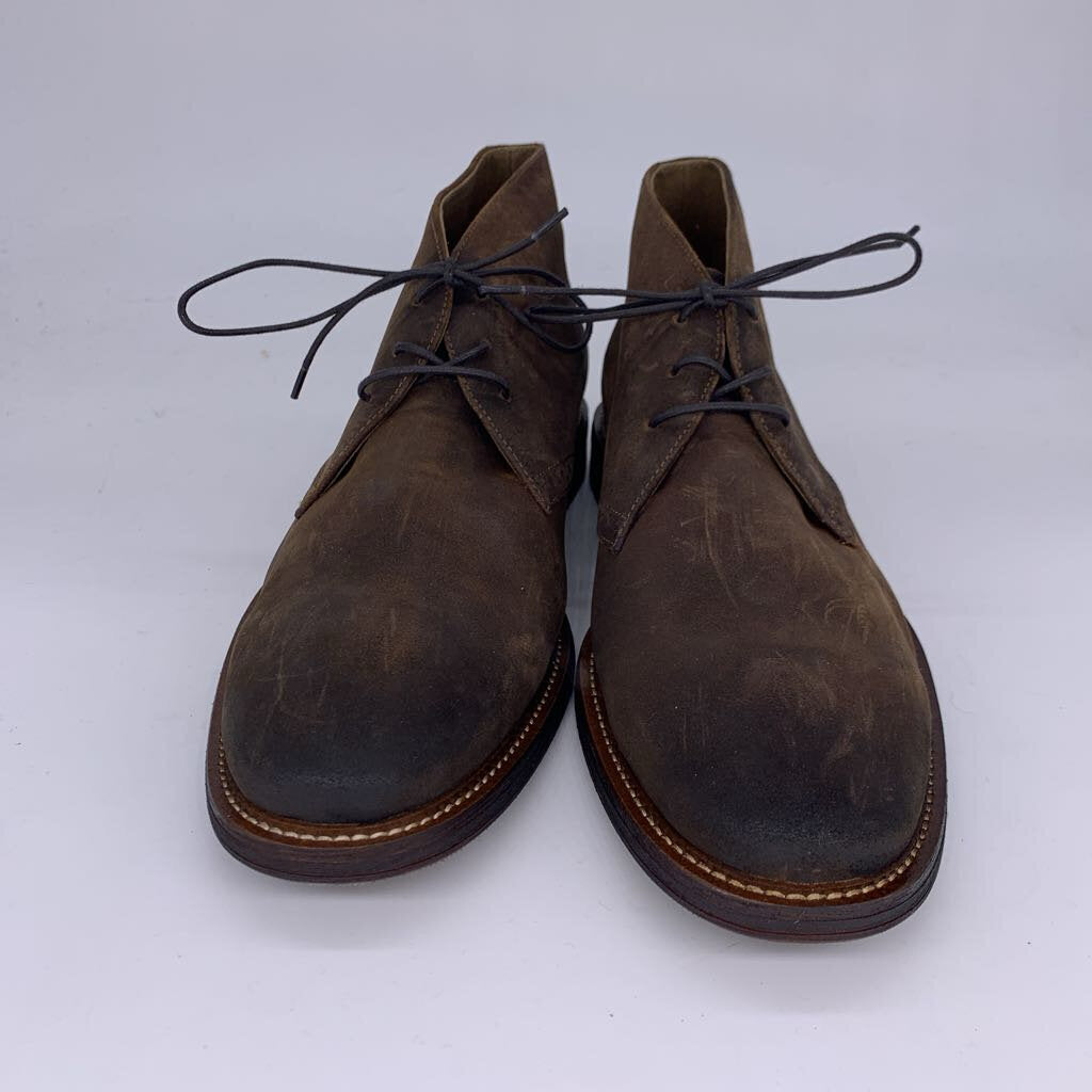 Aston Grey Suede Chukka Boots NIB