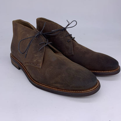 Aston Grey Suede Chukka Boots NIB