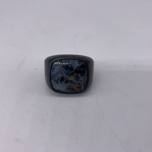 David Yurman Titanium Ring w/ Exotic Stone