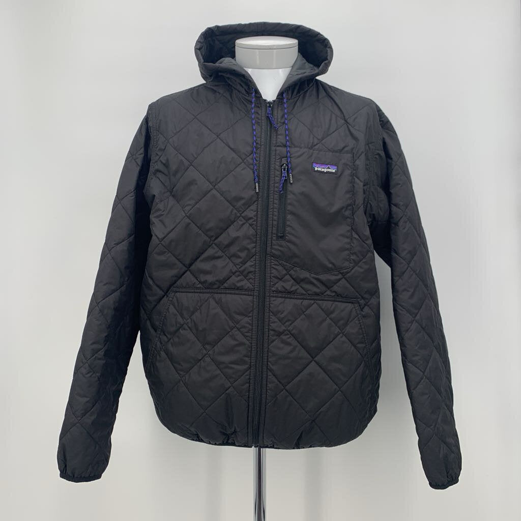Patagonia Diamond Quilted Bomber Hoodie