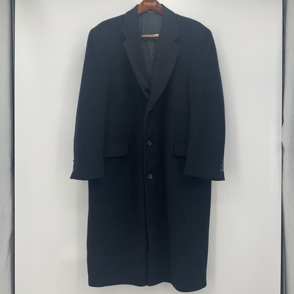 di Silver Cashmere Overcoat