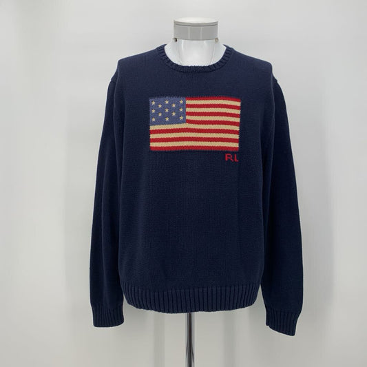 Polo American Flag Sweater