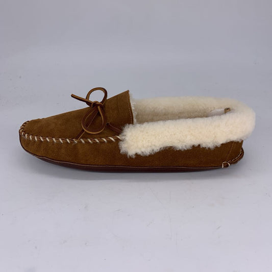 Polo Leather Sole Shearling House Shoes
