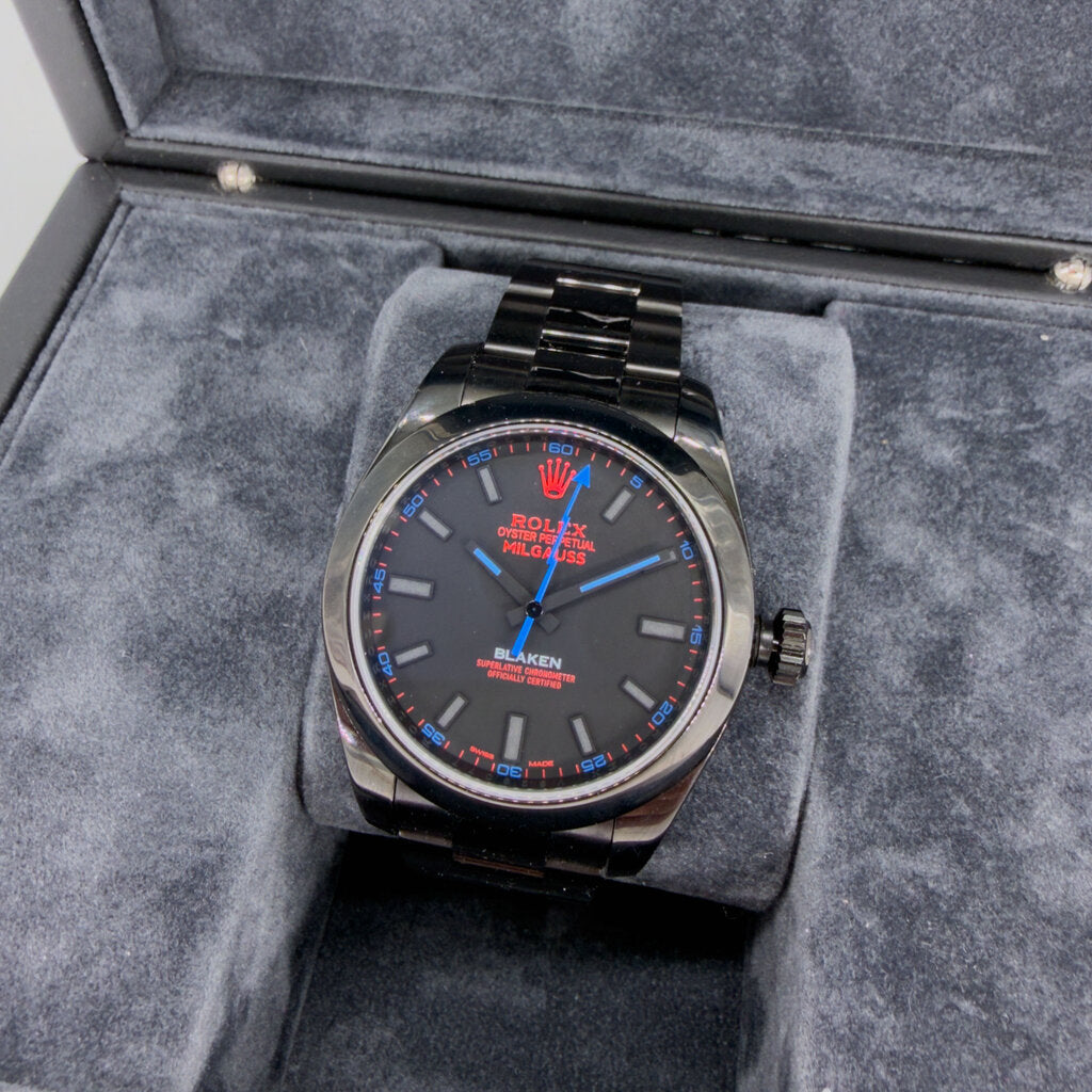 Blaken Rolex Milgauss