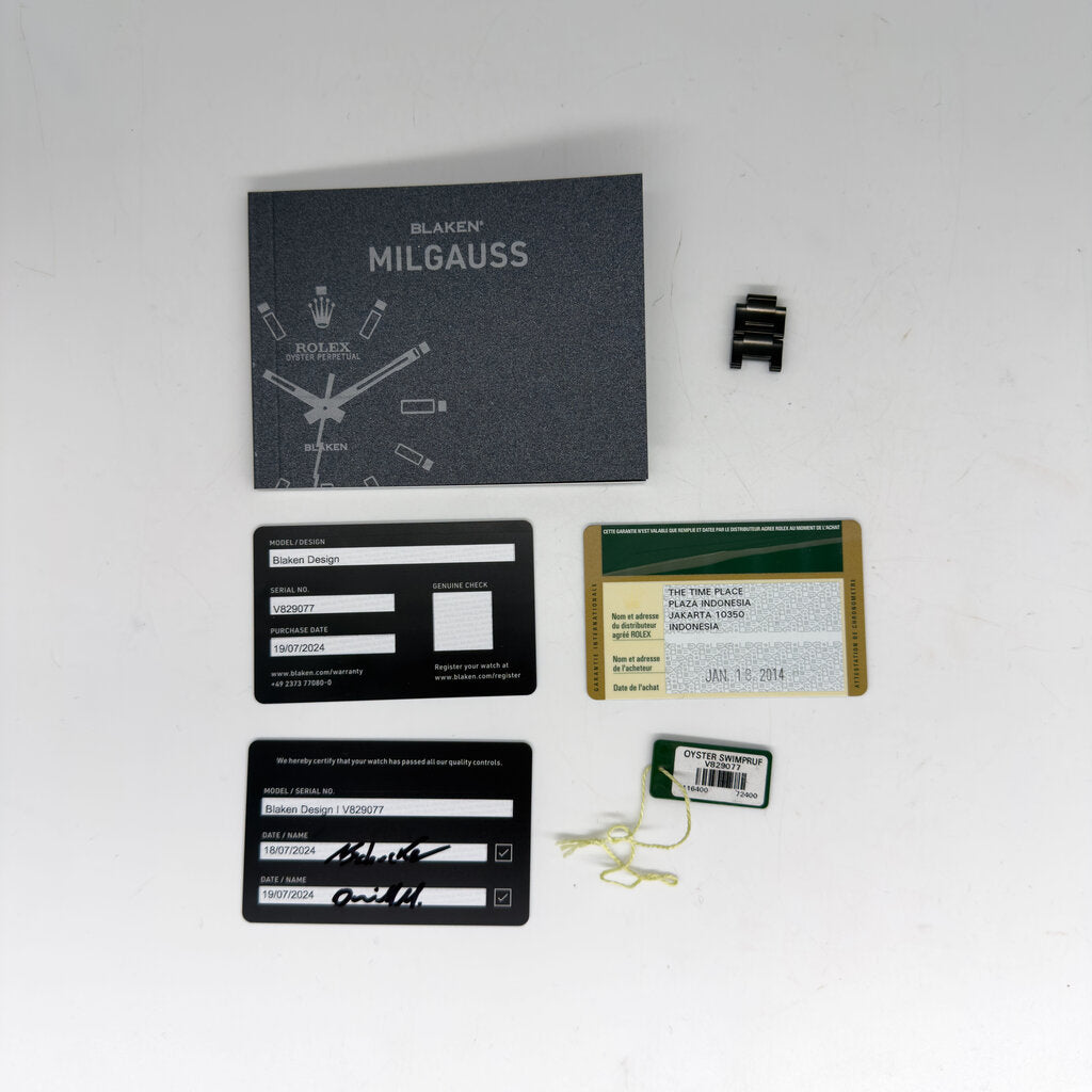 Blaken Rolex Milgauss