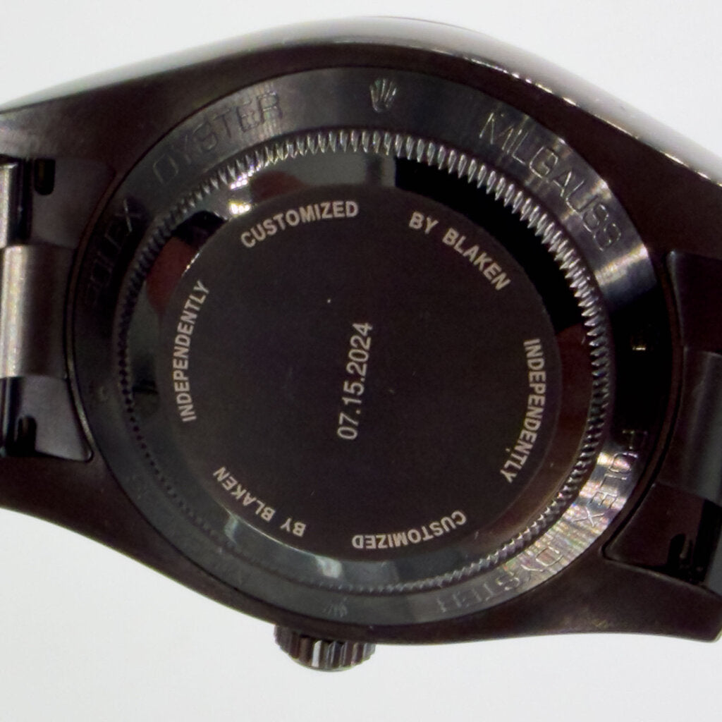 Blaken Rolex Milgauss