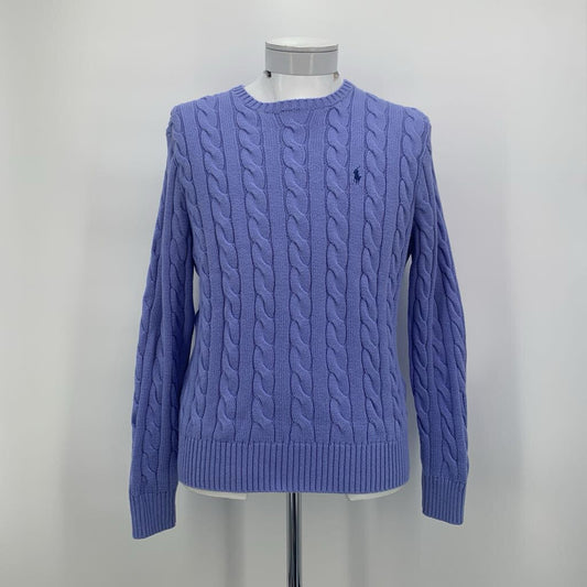 Polo Cable Knit Sweater