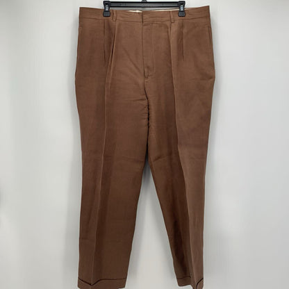 Ralph Lauren Purple Label Pleated Linen Pants