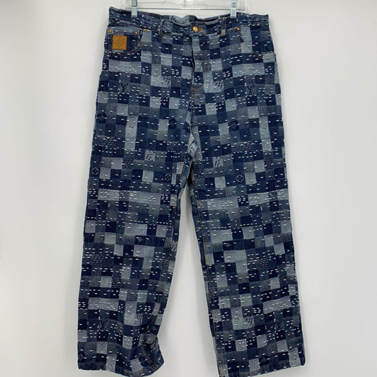Louis Vuitton Patchwork Jeans