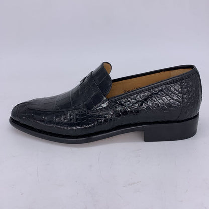 Mezlan Platinum Crocodile Loafers NIB