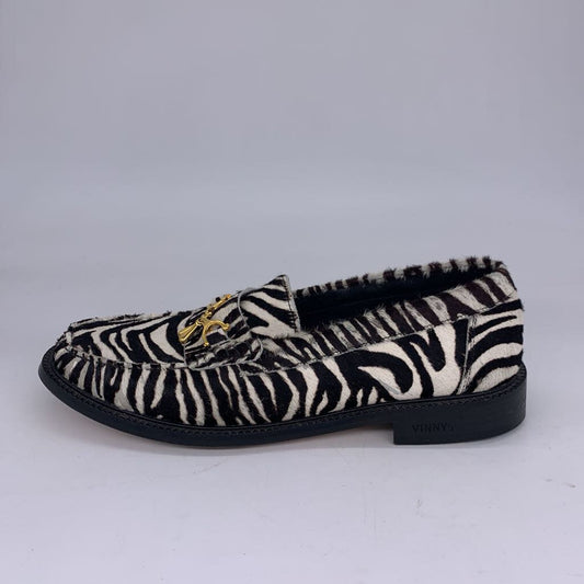 Vinny's Pony Hair Zebra Loafers
