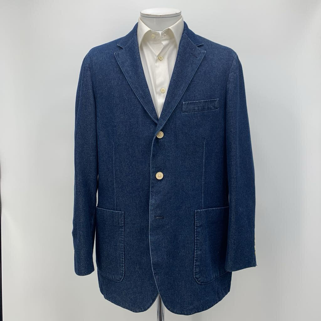 J. Peterman Denim Sportcoat
