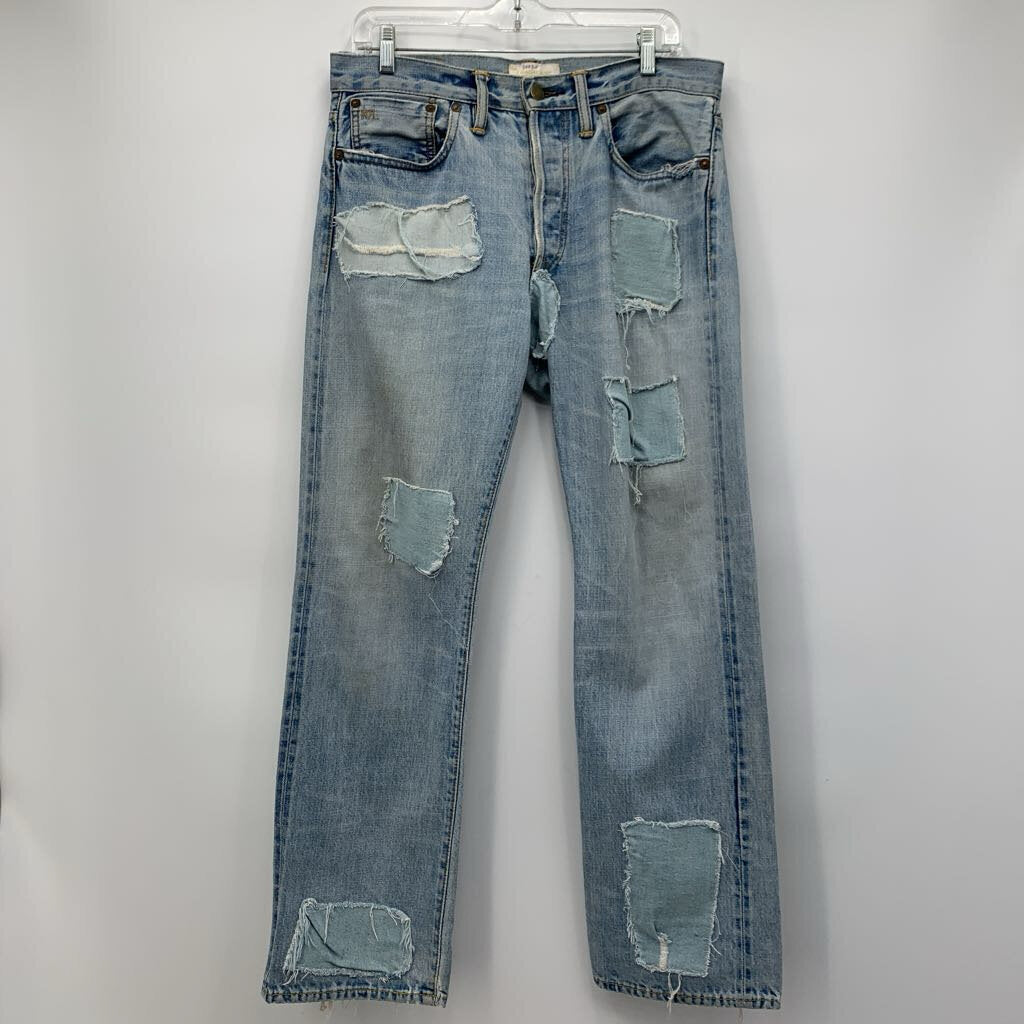RRL Patchwork Selvedge Jeans