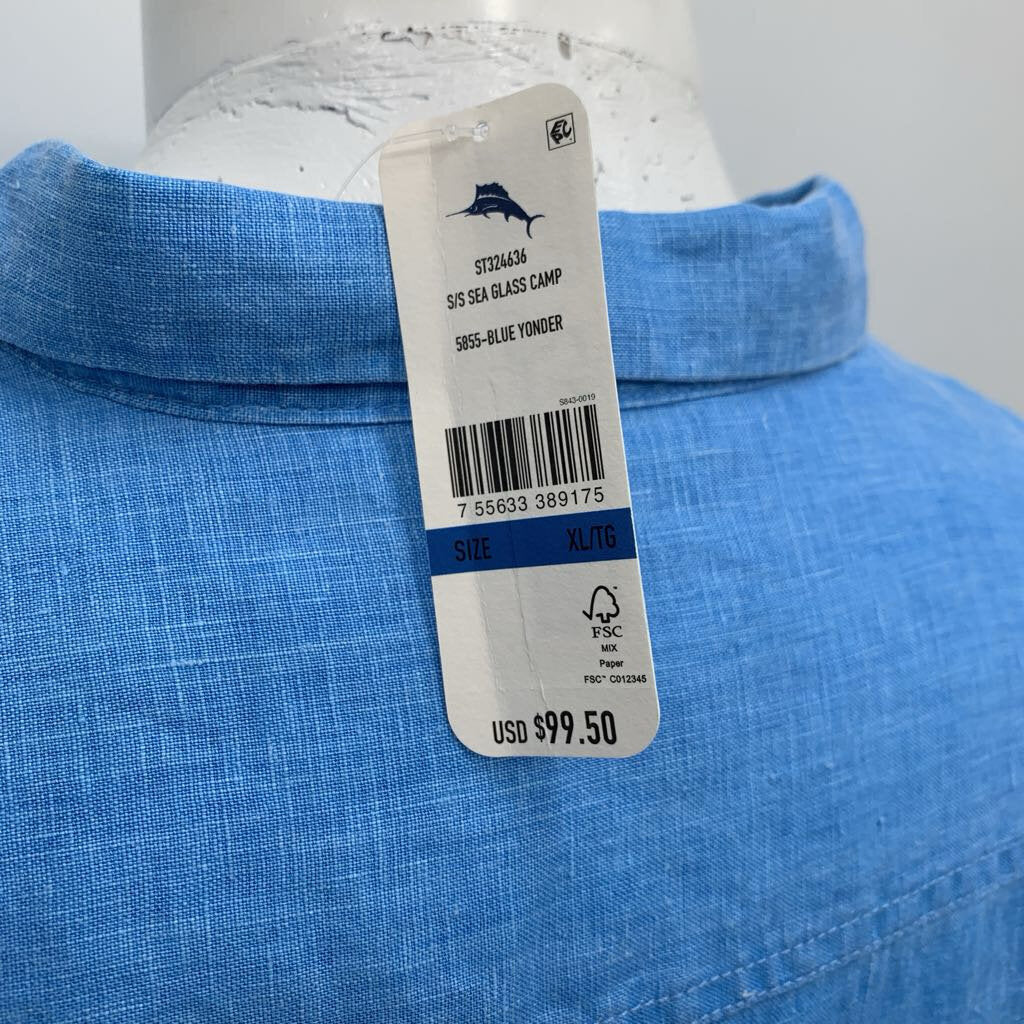Tommy Bahama Linen Shirt SS NWT