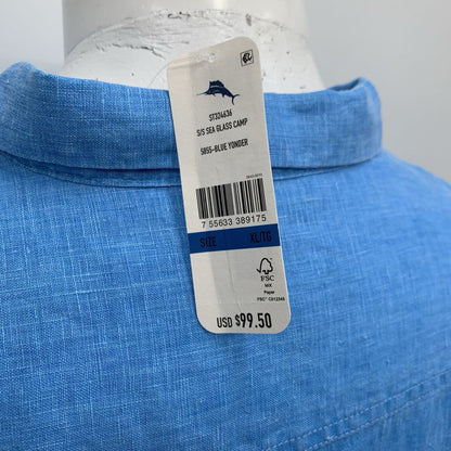 Tommy Bahama Linen Shirt SS NWT