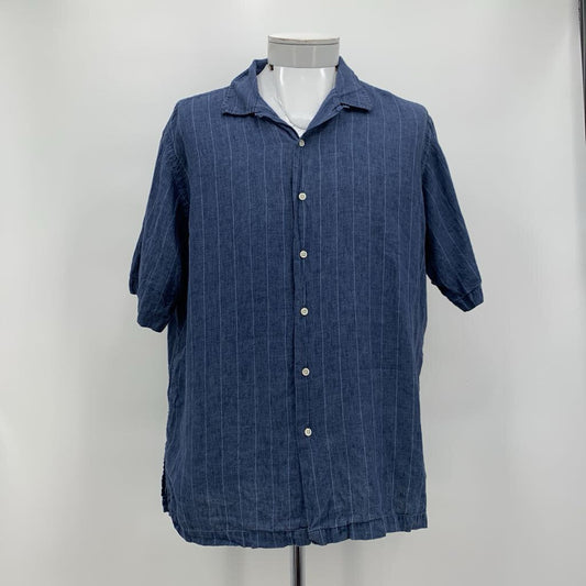 Polo Camp Collar Linen Shirt SS