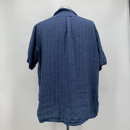Polo Camp Collar Linen Shirt SS