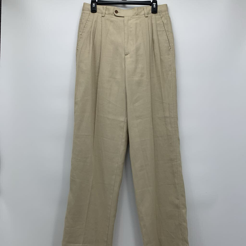 Vintage Wilkes Bashford Pleated Linen Pants NWT