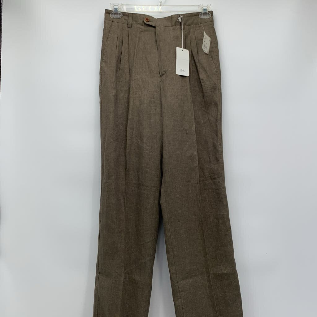 Vintage Wilkes Bashford Pleated Linen Pants