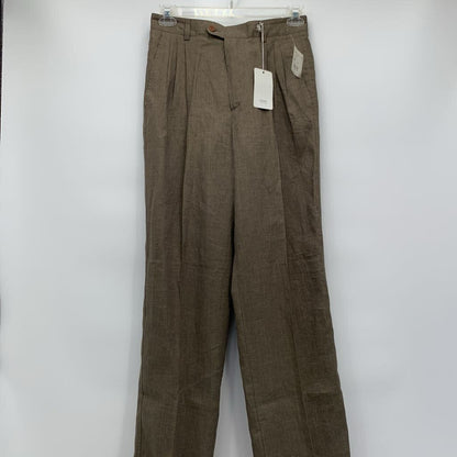 Vintage Wilkes Bashford Pleated Linen Pants